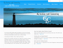 Tablet Screenshot of myguidinglightcounseling.com